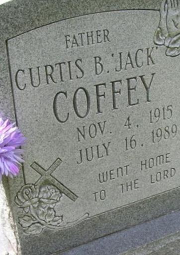 Curtis B "Jack" Coffey on Sysoon