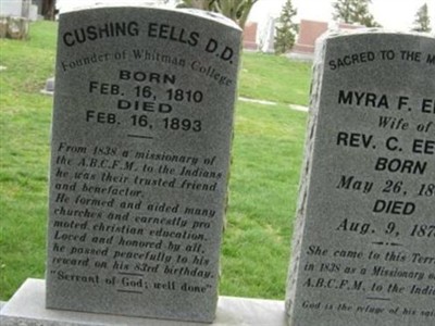 Cushing Eells on Sysoon