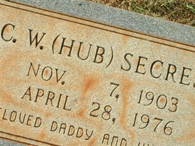 C. W. (Hub) Secrest on Sysoon