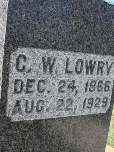 C. W. Lowry on Sysoon