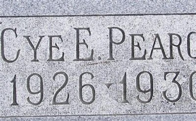 Cye E. Pearce on Sysoon