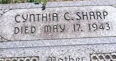 Cynthia Caroline Jimerson Sharp on Sysoon