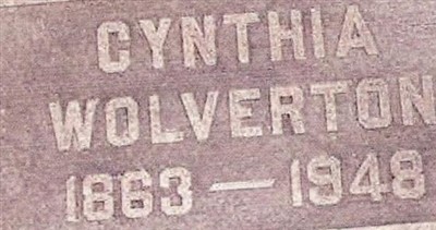 Cynthia Isabelle Brown Wolverton on Sysoon