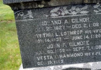 Cynthia L. Lothrop Gilmore on Sysoon