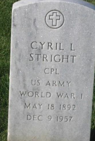 Cyril LeRoy Stright on Sysoon