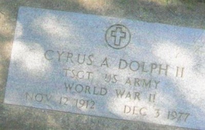 Cyrus A. Dolph, II on Sysoon