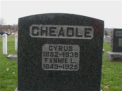 Cyrus Cheadle on Sysoon