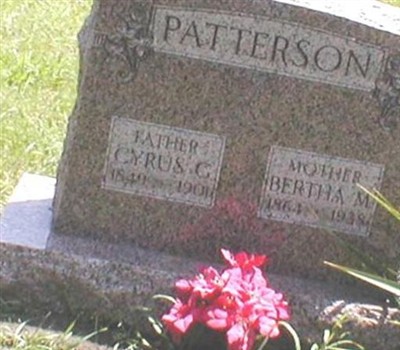 Cyrus G. Patterson on Sysoon