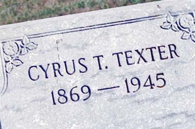Cyrus Tilghman Texter on Sysoon