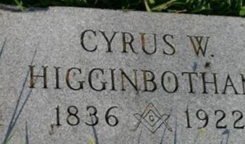 Cyrus W. Higginbotham on Sysoon