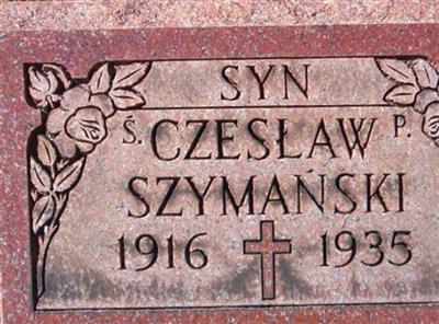 Czeslaw Szymanski on Sysoon