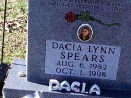 Dacia Lynn Spears on Sysoon