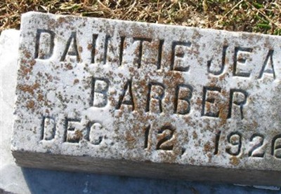 Daintie Jean Barber on Sysoon