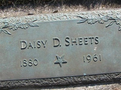 Daisy D. Sheets on Sysoon
