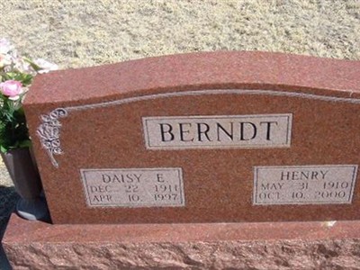 Daisy E. Berndt on Sysoon