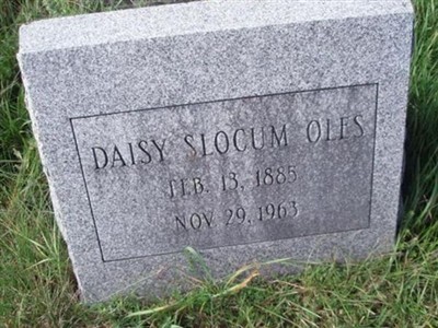 Daisy Slocum Oles on Sysoon