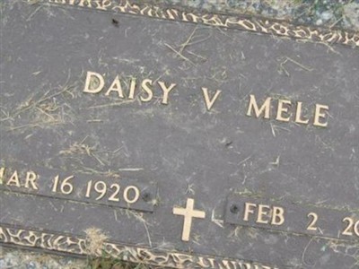 Daisy Vertle Maness Mele on Sysoon