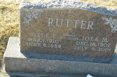 Dale E. Rutter on Sysoon