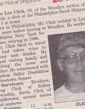 Dale Lee Click on Sysoon