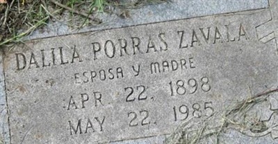 Dalila Porras Zavala on Sysoon