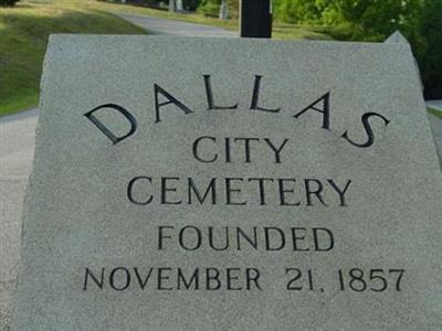 Dallas City Cemetery on Sysoon