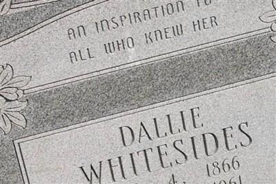 Dallie Whitesides on Sysoon