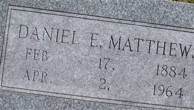Daniel E Matthews on Sysoon