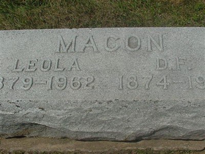 Daniel Frances Macon on Sysoon