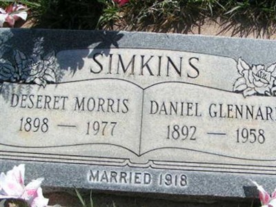 Daniel Glennard Simkins on Sysoon