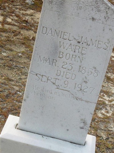 Daniel James Ware on Sysoon
