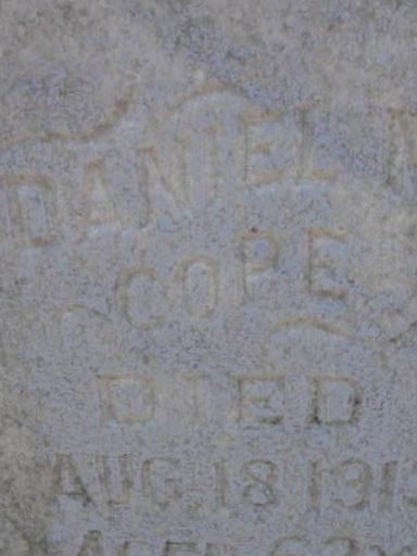 Daniel Marshall Cope on Sysoon