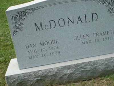 Daniel Moore McDonald, Find a grave on Sysoon Daniel Moore McDonald on Sysoon