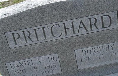 Daniel V. Pritchard, Jr on Sysoon