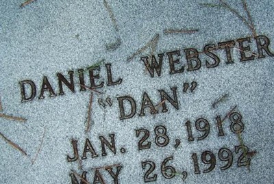 Daniel Webster "Dan" Edwards on Sysoon