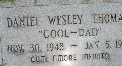 Daniel Wesley "Dann" Thomas, Sr on Sysoon