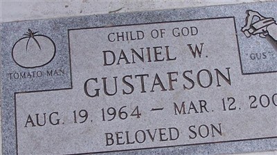 Daniel Wray Gustafson on Sysoon