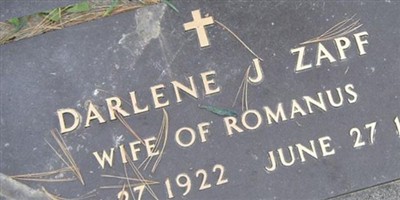 Darlene June Clinton Zapf on Sysoon
