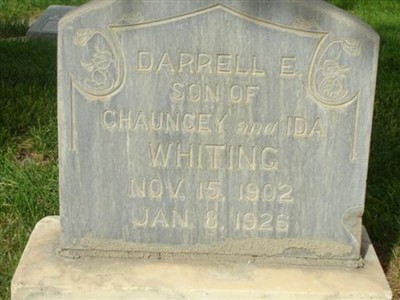 Darrel E Whiting on Sysoon