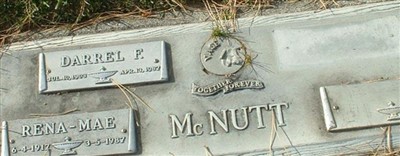 Darrel F. McNutt on Sysoon