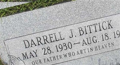 Darrell J Bittick on Sysoon