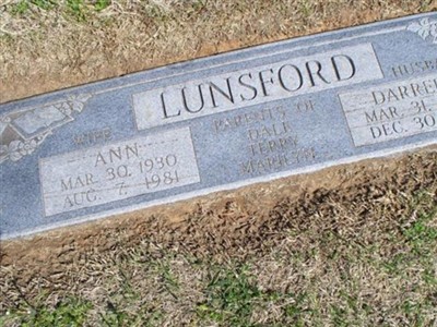 Darrell Lunsford on Sysoon