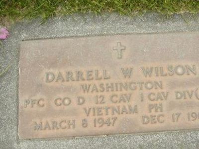 Darrell W Wilson on Sysoon