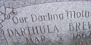 Darthula Brewer on Sysoon