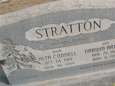 Darwin Arthur Stratton on Sysoon