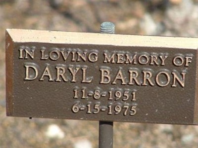 Daryl Barron on Sysoon
