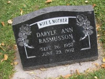 Daryle Ann Rasmusson on Sysoon