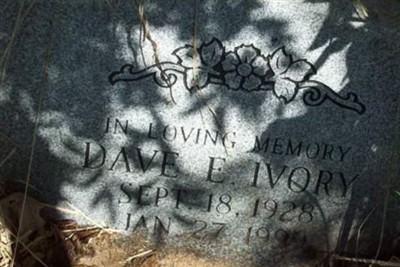Dave E Ivory on Sysoon