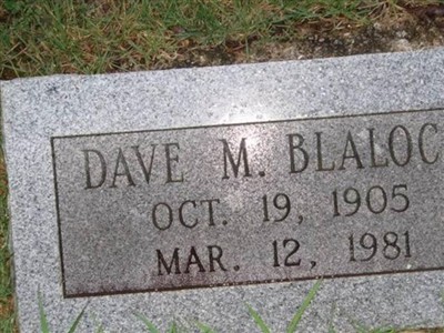 Dave M Blalock on Sysoon