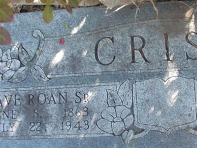 Dave Roan Crisp, Sr on Sysoon