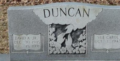 David A Duncan, Jr on Sysoon